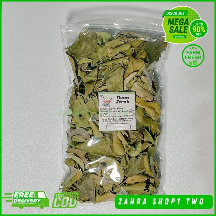 

DAUN JERUK KERING 25GRAM - REMPAH BU RISMA KUALITAS TERBAIK