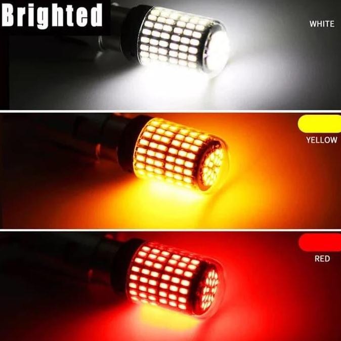 [Expert] Lampu LED T20 144 LED SUPER BRIGHT Lampu Led Sein Super Terang ADN