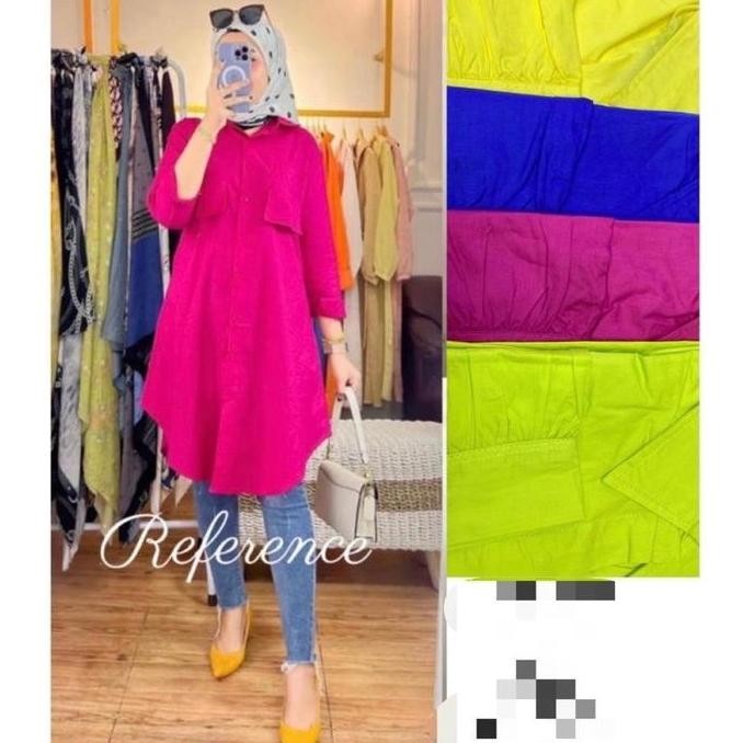 Tunik Fuschia Terbaru Kekinian 772