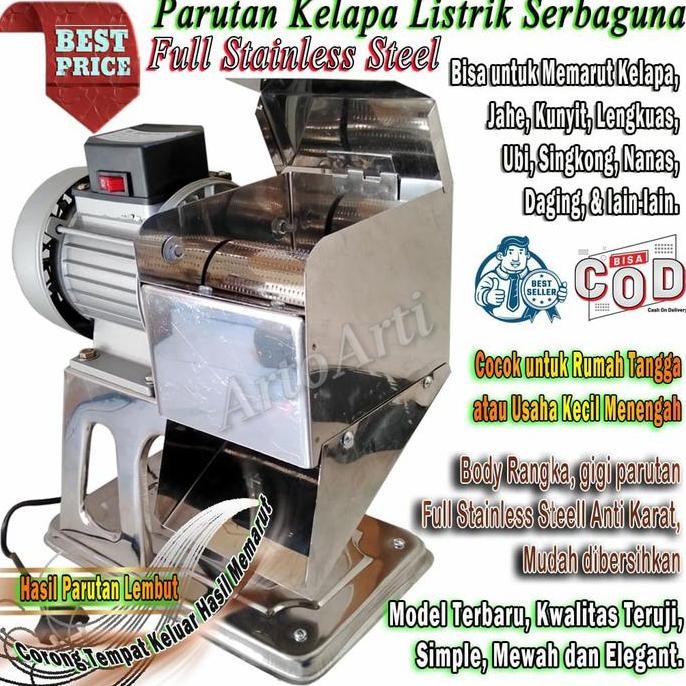 Parutan Kelapa Mesin Parut Kelapa Parutan Kelapa Listrik Parut Kelapa Kualitas Terbaik Harga Termura