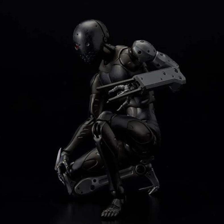 Anime Heavy Industries Synthetic Human Figure Male 1/6 Scale Black Action Figure Model Movable Joint
