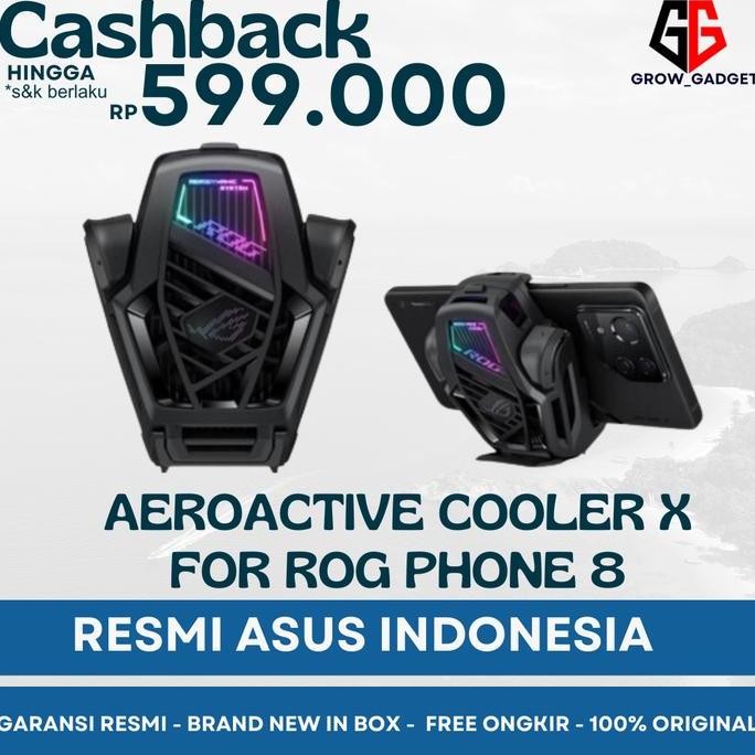 BEBAS ONGKIR - AEROACTIVE COOLER X FOR ROG PHONE 8 | AEROCOOLER | COOLER