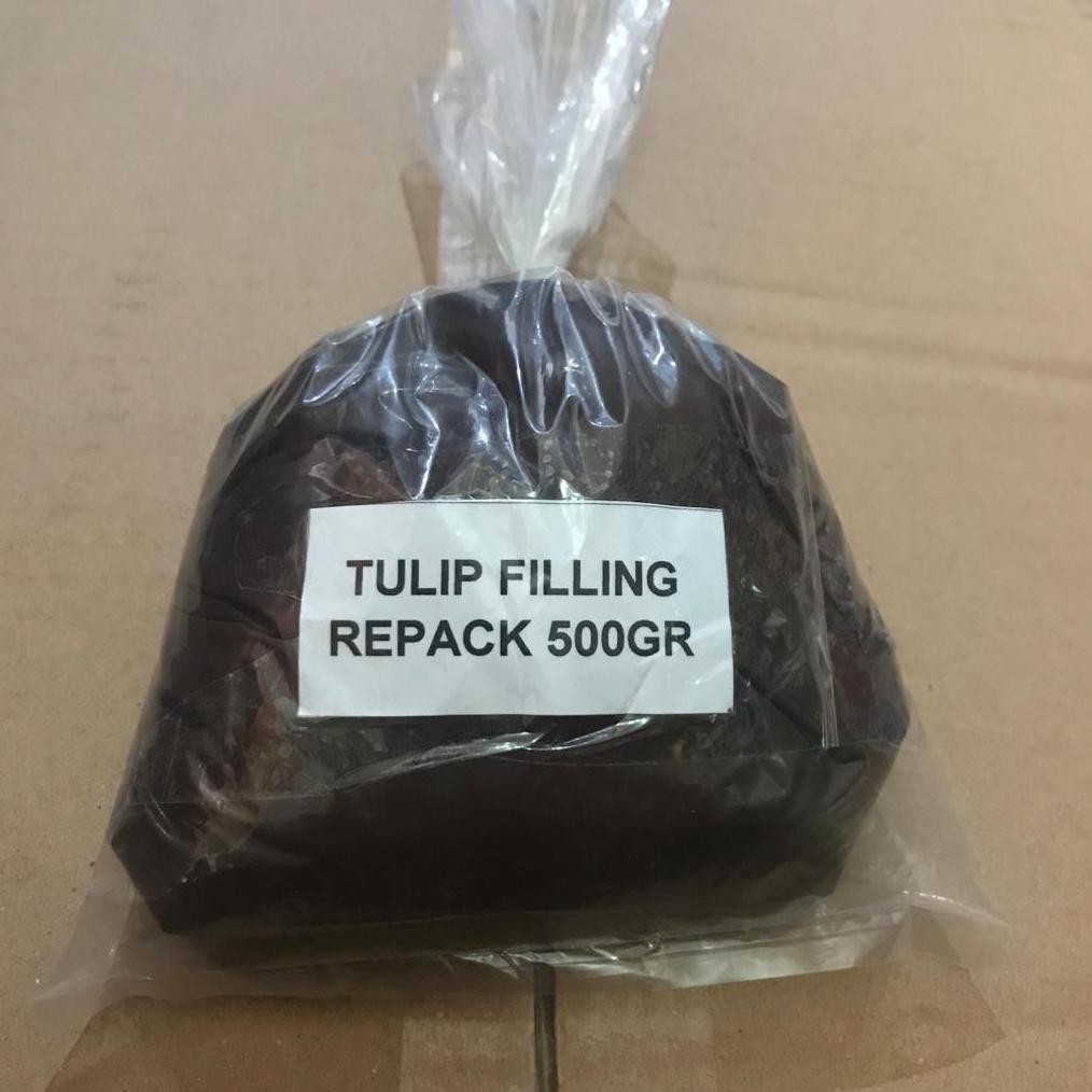 

Tulip Master Filling Rep 500gram - Filling Dark Chocolate !!! SV