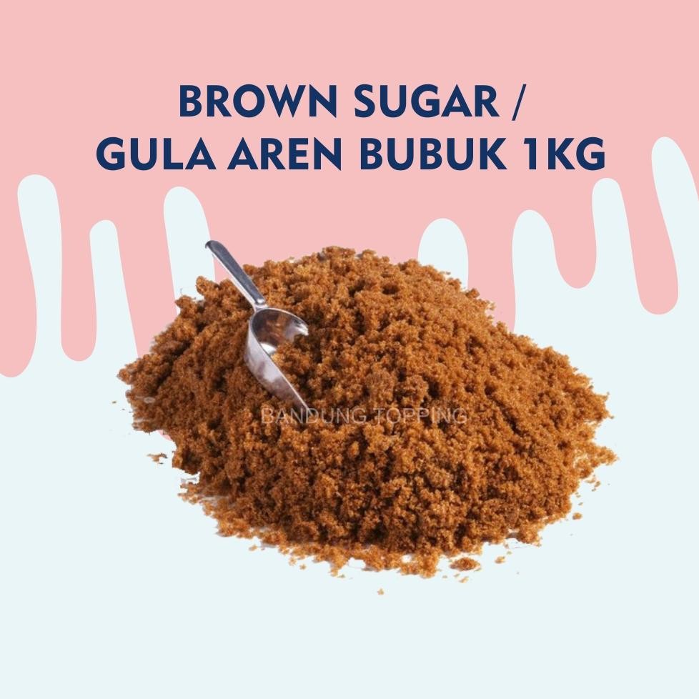 

Gula Semut Aren Murah / Gula Aren Bubuk Organic / Brown Sugar Aren 1kg SV