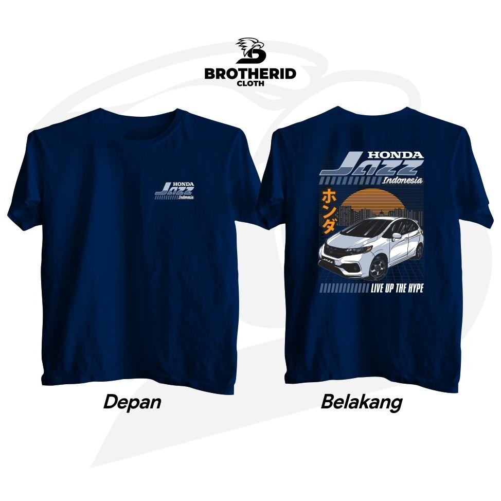 Promo Kaos Honda Jazz Club Indonesia Baju Komunitas Pecinta Mobil Hjci