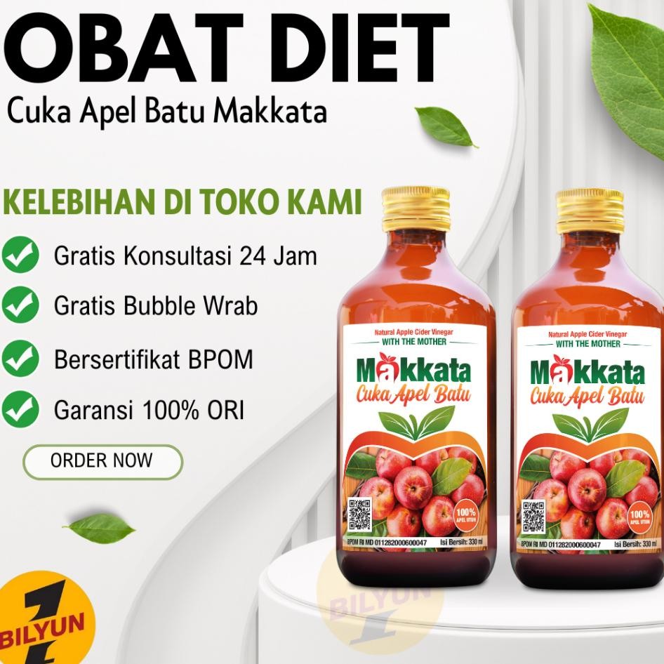 

Cuka Apel Makkata Untuk Kesehatan Dan Cider Vinegar With Mother Organik