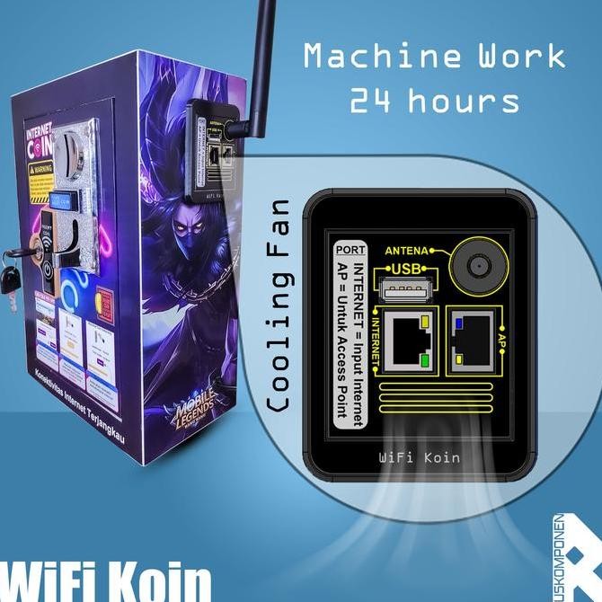 Paket Usaha Wifi Koin Wifi Coin Wifi Voucher Usaha Wifi New Stok