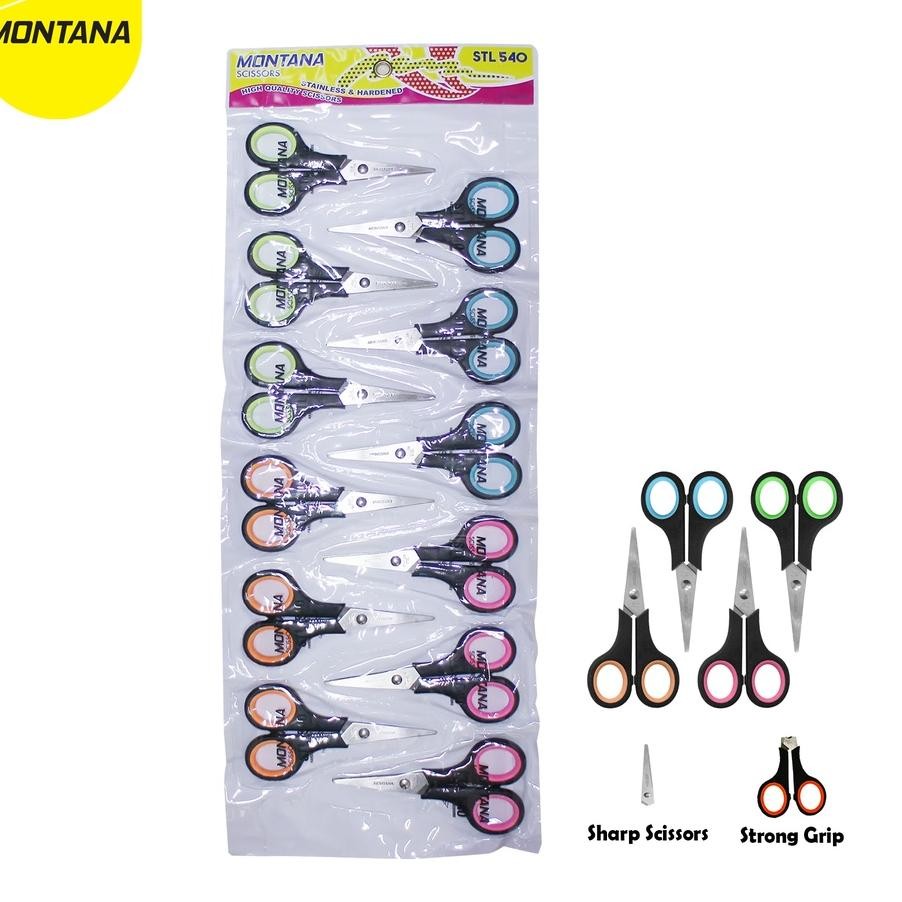 

Montana Scissors Gunting Stainless Steel 12 Cm Hh Quality Anti Karat Stl540Lusin
