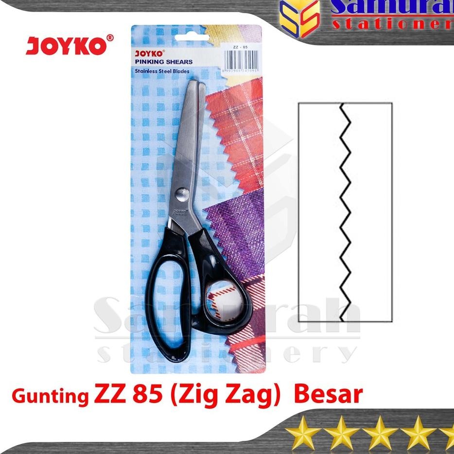 

Gunting Joyko Zz 85 Dekorasi Zzag Scissors Zz85 Gunting Kain Geri Besar
