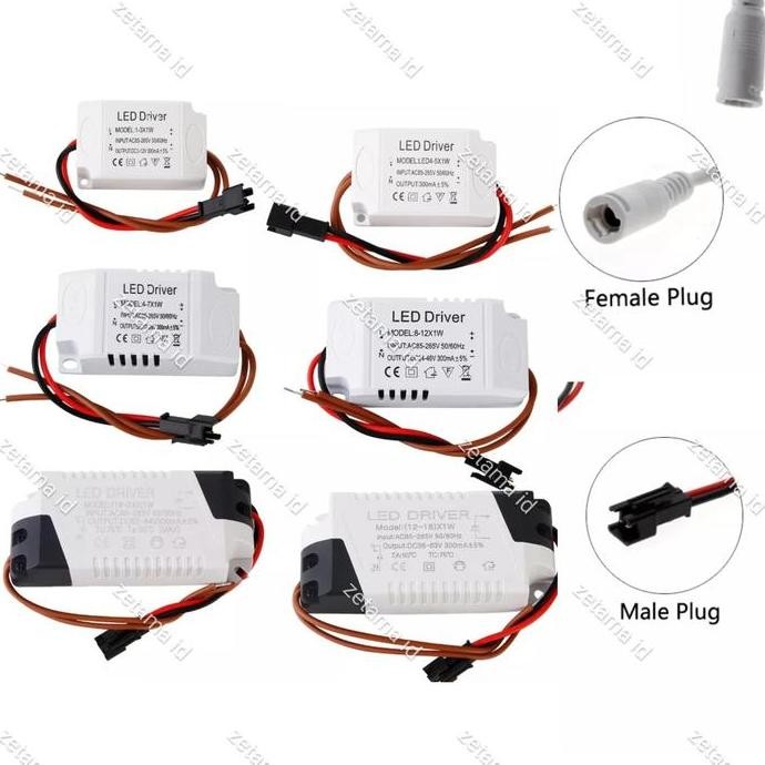 (Expert) LED Driver 12V Trafo Lampu Driver DC 12V