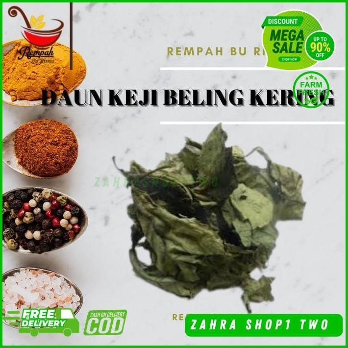 

DUAUN KEJI BELING KERING 500 GRAM - DAUN PECAH BELING KERING 500 GRAM TERJAMIN BEST