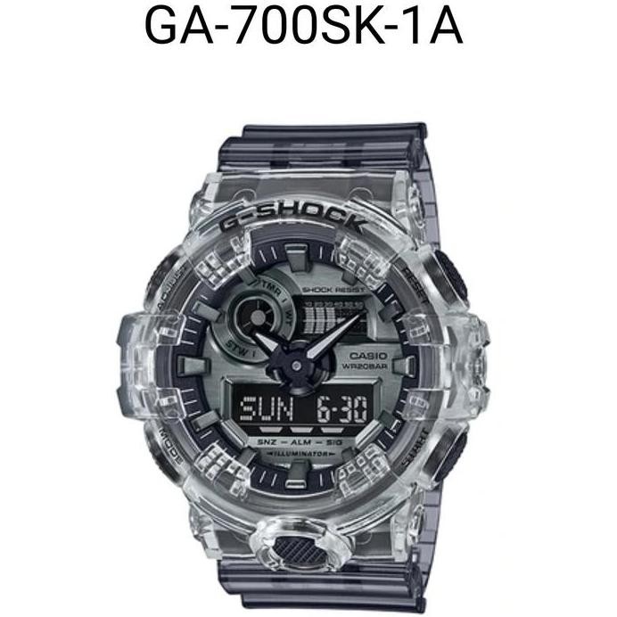 new  PAKET STRAP BEZEL G-SHOCK GA-700SK-1A GA 700SK GA 700 CASIO ORIGINAL