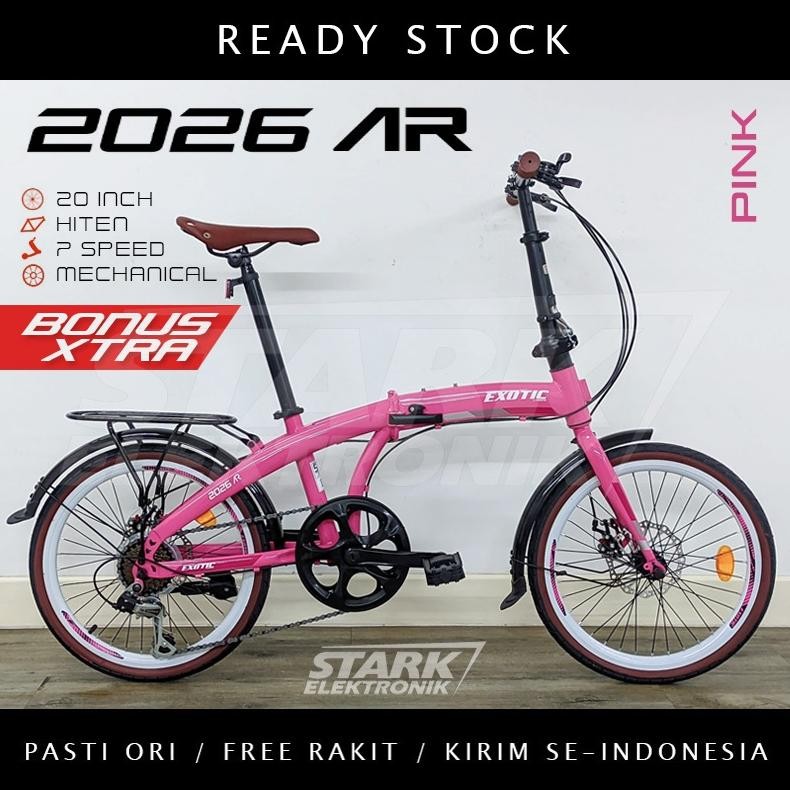 Exotic 2026 AR by Pacific Sepeda Lipat Folding Bike