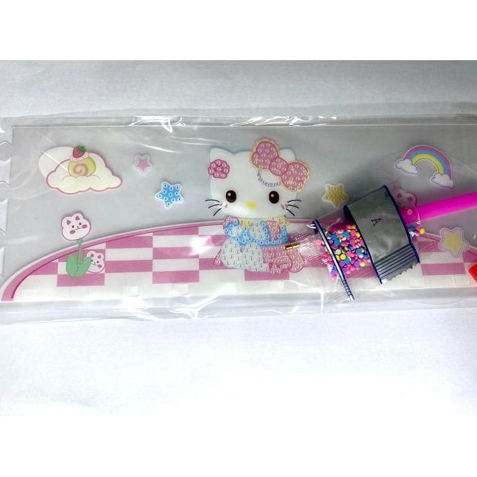 

CR - Tempat Pensil Sanrio Kuromi DIY Diamond Painting karakter lucu TERLARIS