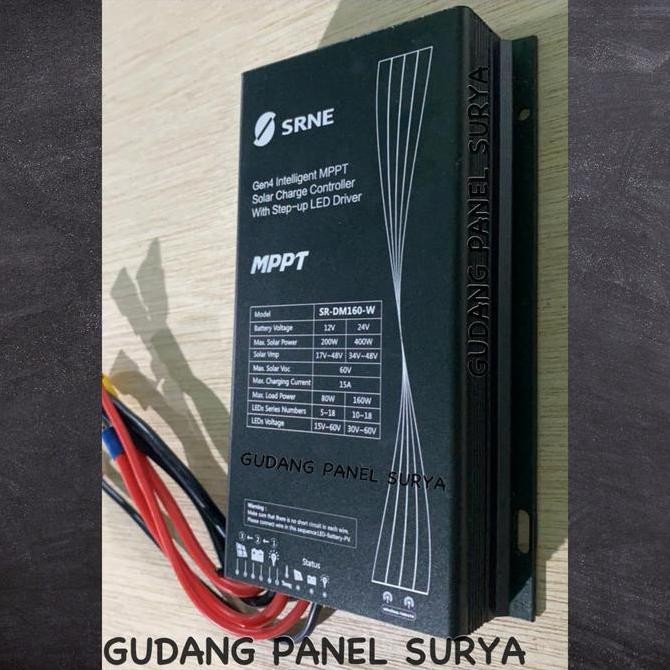 Controller SRNE MPPT Solarcell Charger Solarcharge Controller 15A