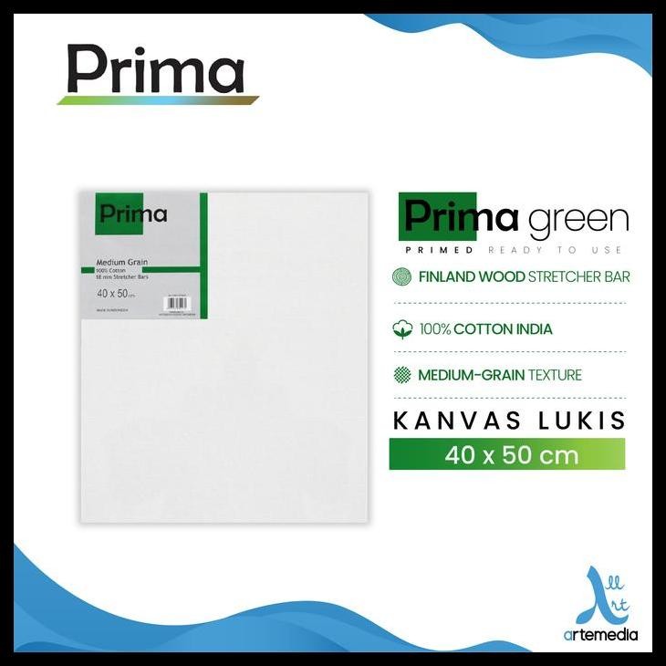 

Kanvas Lukis Prima Green 40X50Cm Cotton Canvas Best Seller