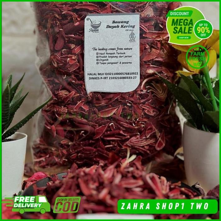 

1 KG BAWANG DAYAK KERING SUPER BAWANG DAYAK RAJANG TERJAMIN BEST