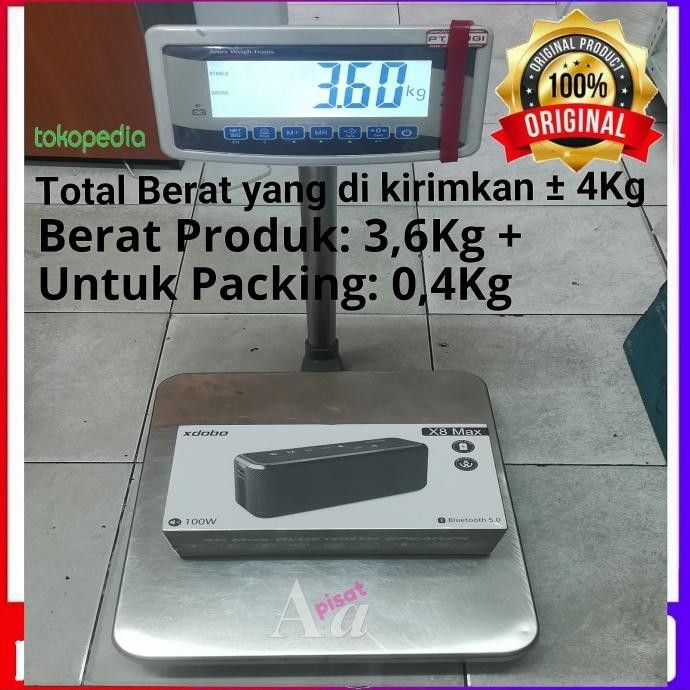 [Expert] Speaker Bluetooth Wireless Xdobo X8 Max 100w Subwoofer Original