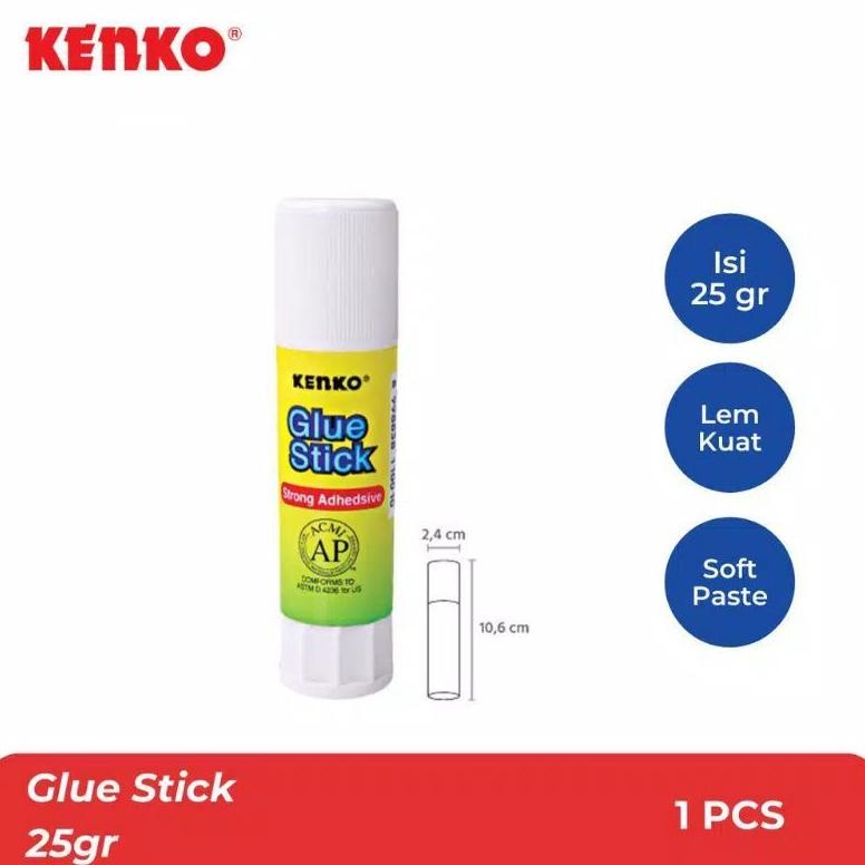 

JH8 Glue Stick / Lem Stick Kenko 25gr (1pak/12pcs)