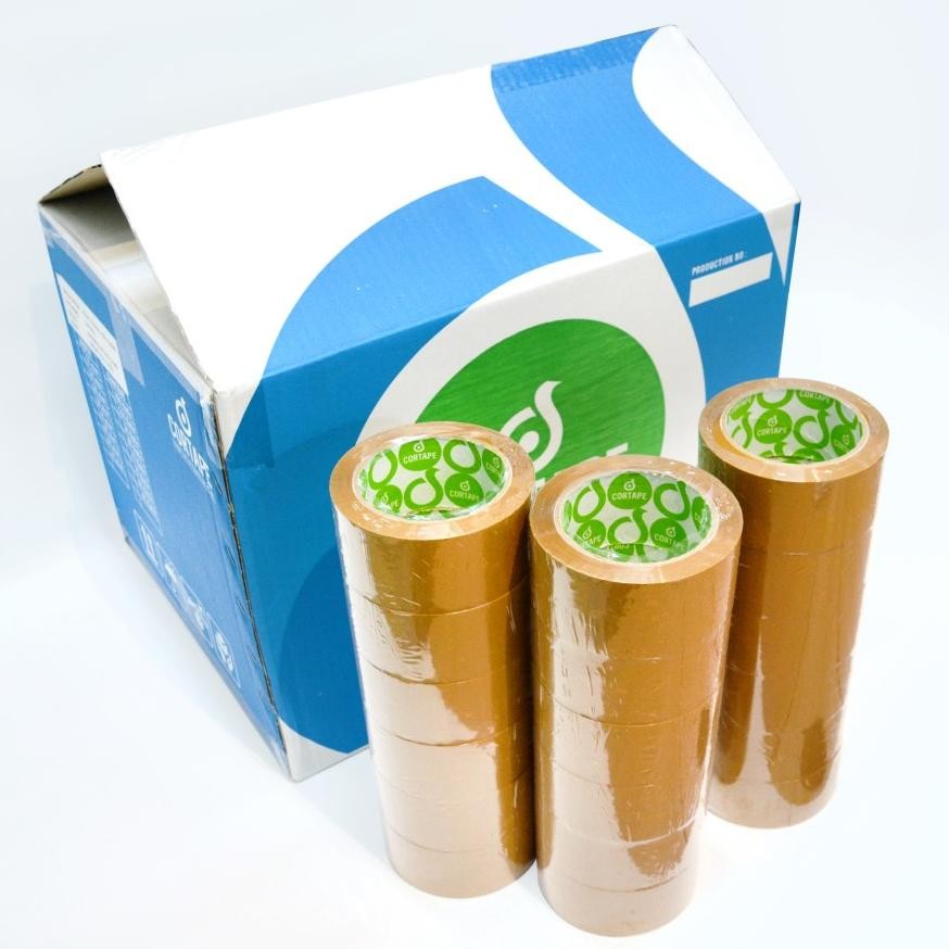 

JH8 Lakban Cortape Coklat 48 mm x 90 yard Setara Daimaru 1 Selop