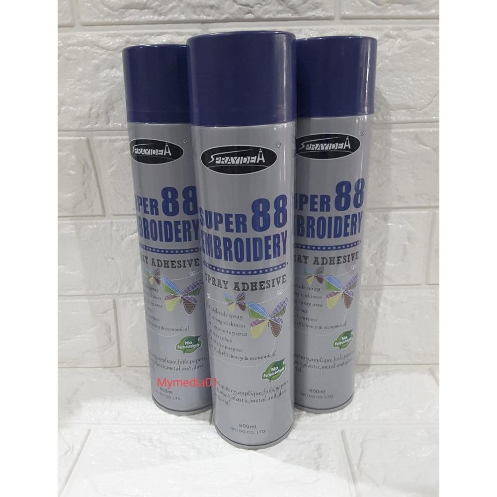 

JH8 Lem semprot super 88/Spray Adhesive Sprayidea (khusus jabodetabek, pulau jawa)