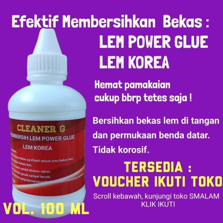 

JH8 Pembersih lem power glue korea CLEANER G REMOVER