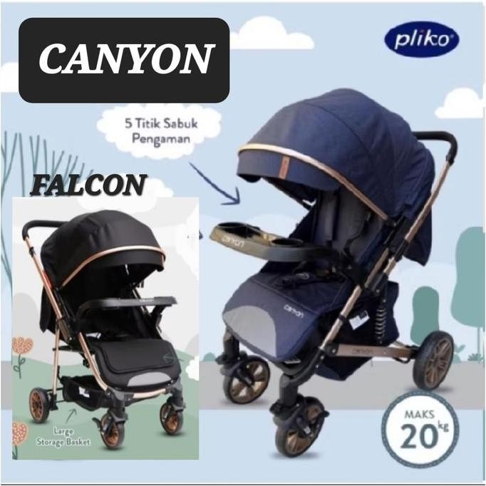 STROLLER PLIKO CANYON 650 REVERSIBLE