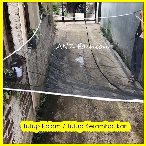 Waring jaring Tutup Kolam Ikan / Waring Jaring Tutup keramba Ikan NI2