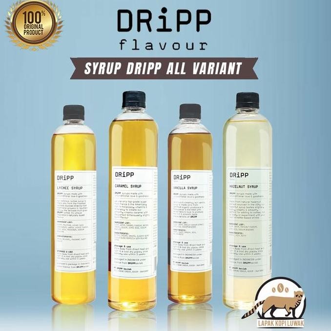 

Syrup Dripp Caramel Hazelnut Vanilla Pandan Palm Sugar - Sirup
