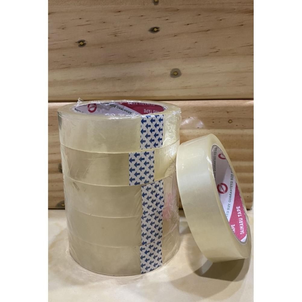 

JH8 Solatip bening 1inch Daimaru (Isi 6 roll)