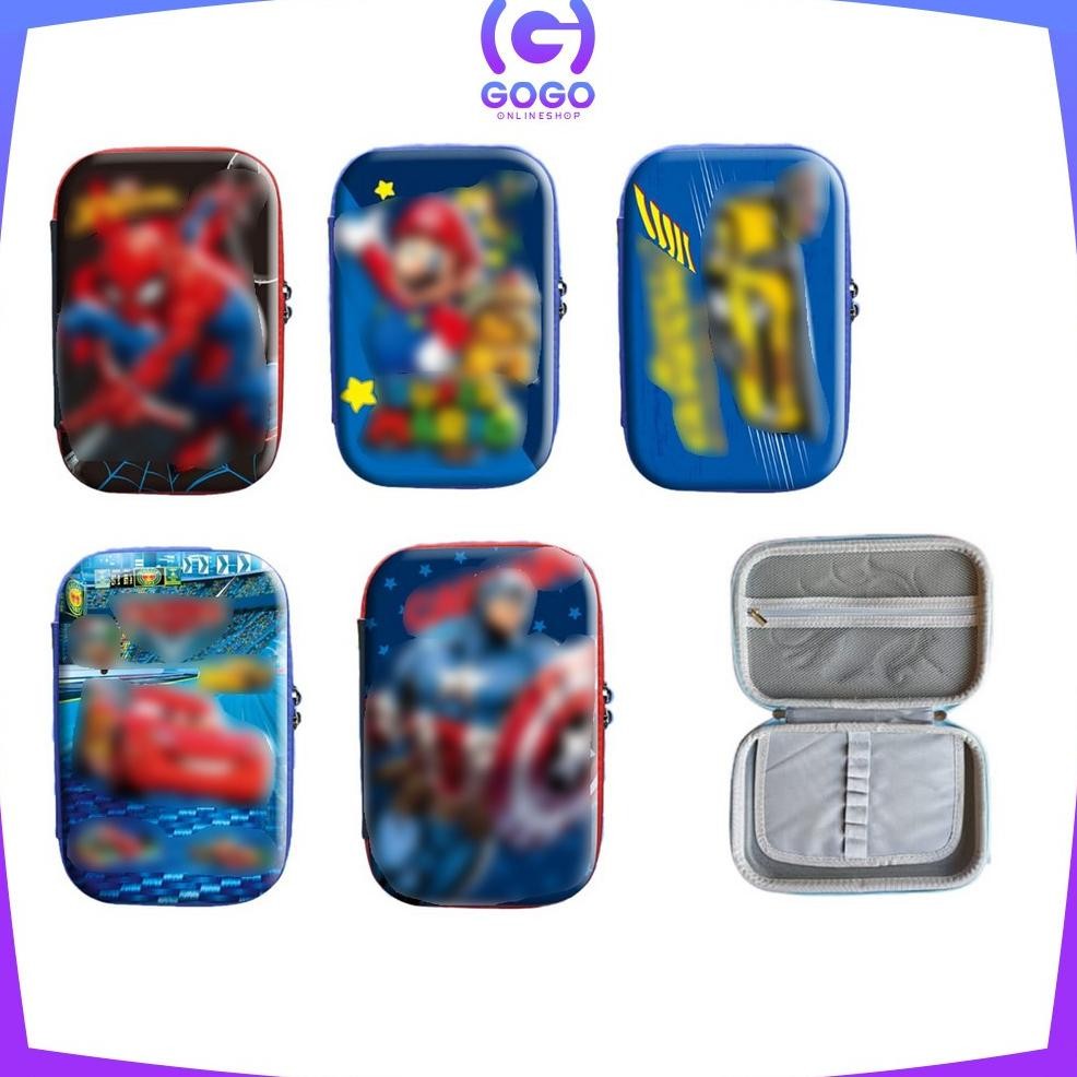

JH8 GOGO-A82 Kotak Pensil 3D Karakter Kartun Lucu / Tempat Pensil Anak Sekolah / Kotak Pensil Besar Pencil Case Cartoon / Tempat Pinsil Kotak Besar Alat Tulis Import