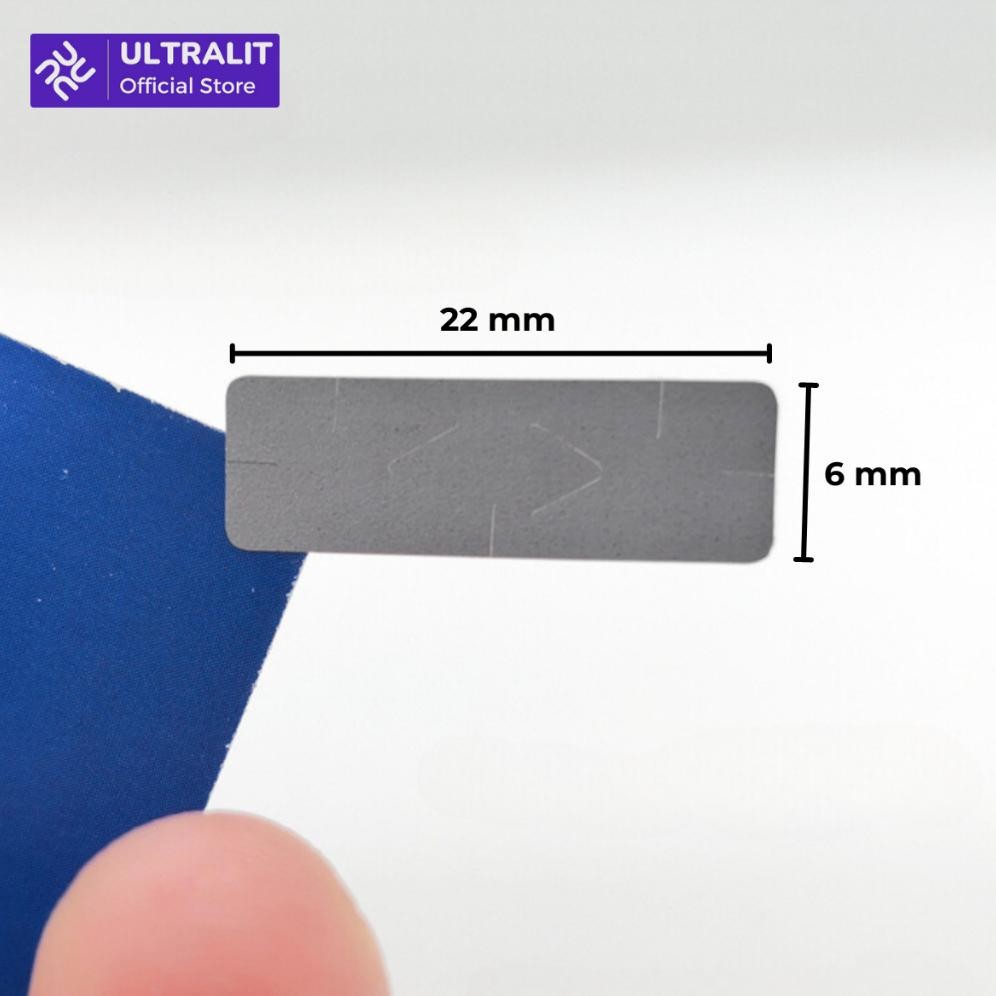 

JH8 ULTRALIT 1000 pcs Scratch Sticker Label 6 x 22 mm / Sticker Label Gosok Pin Voucher