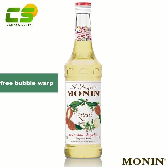 

Monin Syrup/Sirup - Lychee Syrup 700 Ml