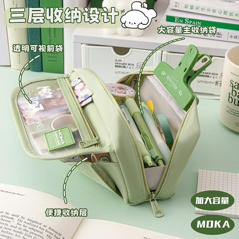 

JH8 GAGALU Tas Pena Tempat Kotak Pensil Aesthetic Tas Pensil Pencil Case Kapasitas Besar Alat Tulis Pen Bag Pouch Holder Lucu