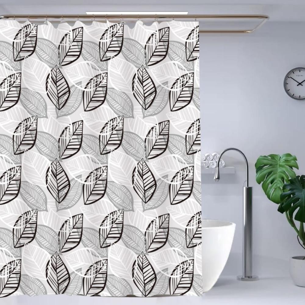 TERMURAH Tirai kamar mandi anti air bahan peva ukuran 200x200cm/200x200cm Horden kamar mandi anti ai