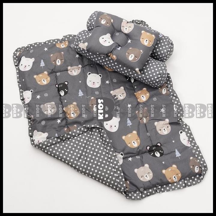 Terbaru Bed Cover Set Bayi Bed Cover Bayi Bantal Guling Selimut Bayi Tempat Tidur Free Tas Mika Kado