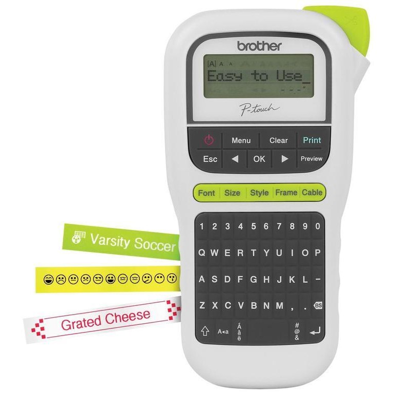 

Brother Printer Label Pt-H110 Label Maker Pembuat Label Pt H110 Original Dan Terpercaya