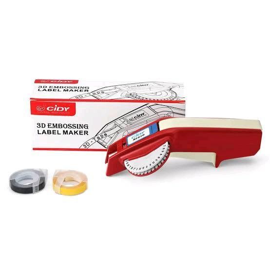 

Mesin Label Maker Manual Merek Cidy Emboss 1610 Original Dan Terpercaya