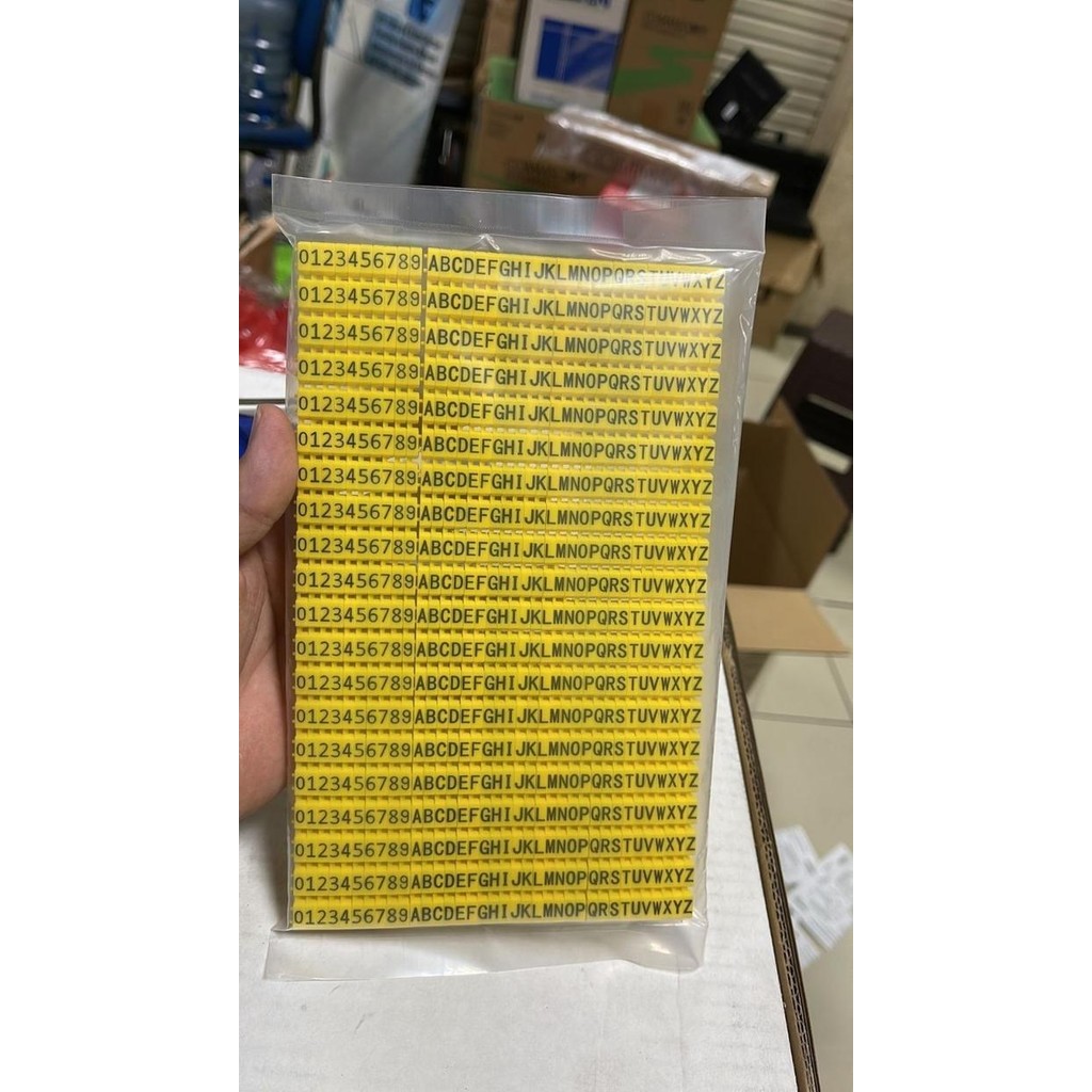 

Label Maker Komplit / Label Maker Huruf + Label Maker Angka Original Dan Terpercaya
