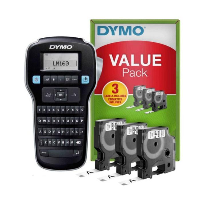 

Dymo Labelmanager 160 Hand-Held Label Maker Cetak Label Printer Original Dan Terpercaya