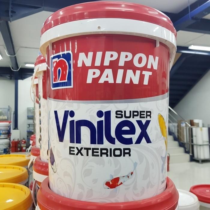 Nippon Vinilex Super Exterior 8006 Lily White - 25 Kg Gratis Ongkir