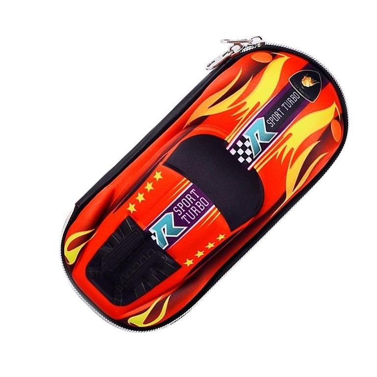 

JH8 CNC Kids - Tempat Pensil Kotak Pensil Pencil Case TK SD Bahan EVA 3D Mobil Car