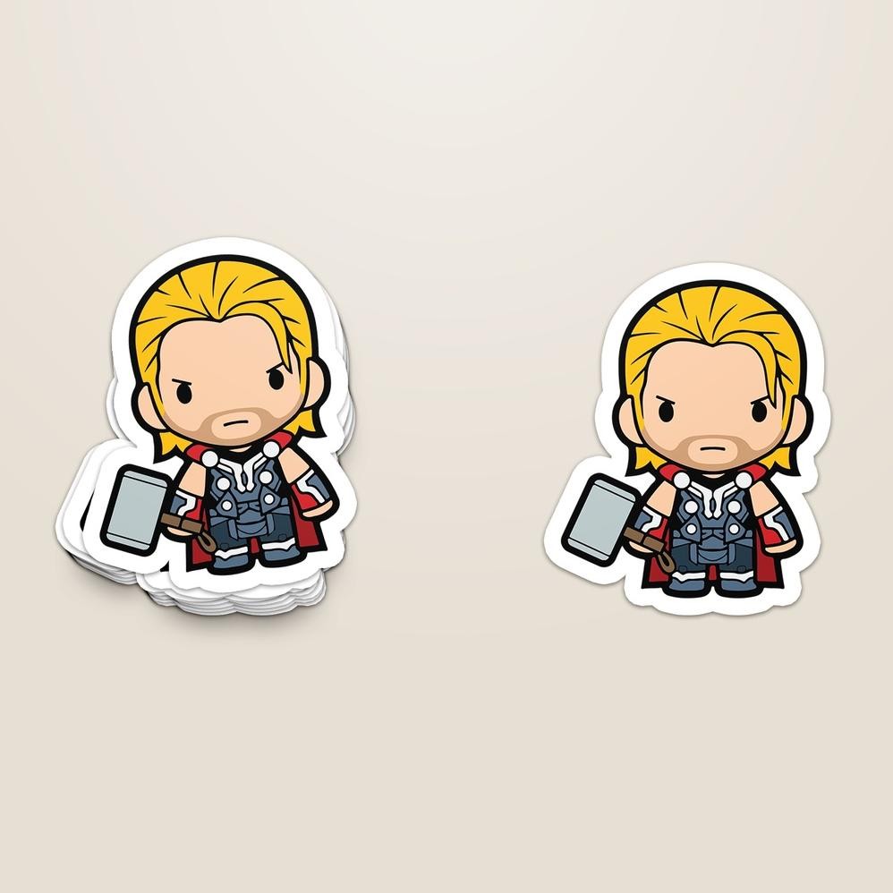

JH8 STICKER PACK MARVEL CHIBI | STICKER TUMBLER | STIKER LAPTOP KOPER HELM