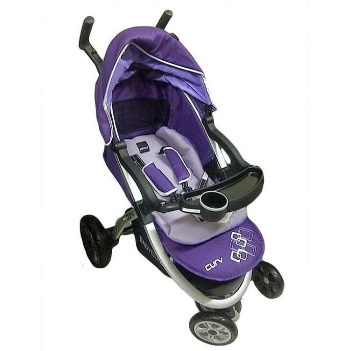 BABY ELLE CURV2 S-700 - BABY STROLLER / KERETA DORONG BAYI - UNGU