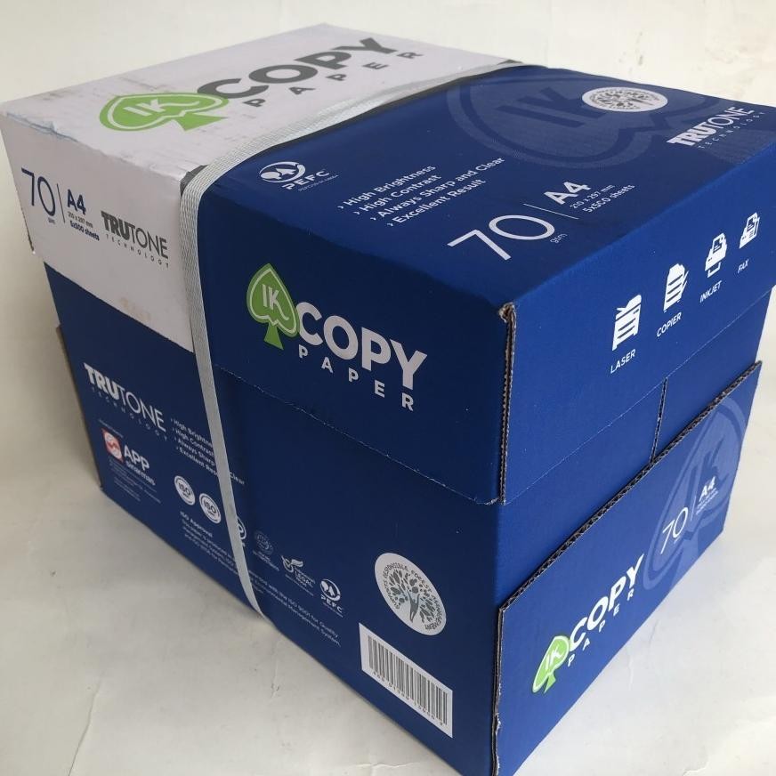 

JH8 Kertas HVS / Kertas Photocopy A4 70 gr IK COPY PAPER