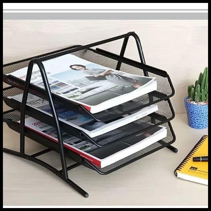 

Terlaris Rak Kertas Besi 3 Susun / Tray Besi 3 Susun Good Quality