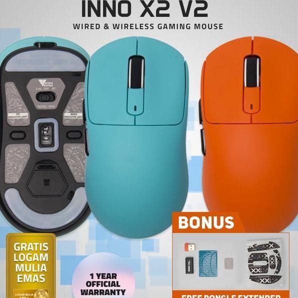Vortexseries Vortex Inno X2 Lht Wireless Gaming Mouse