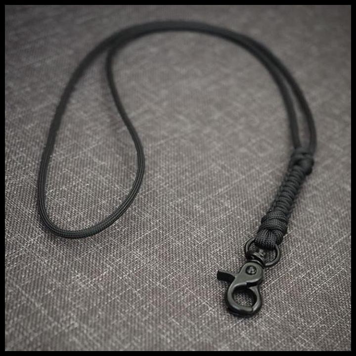 

Terlaris Paracordistic Lanyard Paracord Premium O Ring Card Holder Good Quality