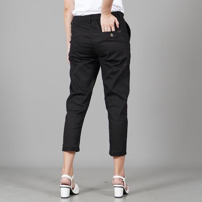 Okechuku AURORA Celana Chino Wanita 3/4 Celana Wanita 3/4 Celana Casual Wanita