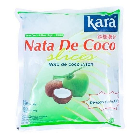 

NATA DE COCO 1 KG PLAIN SLICE KARA NATAKU DOS CTN CARTON KARDUS GROSIR